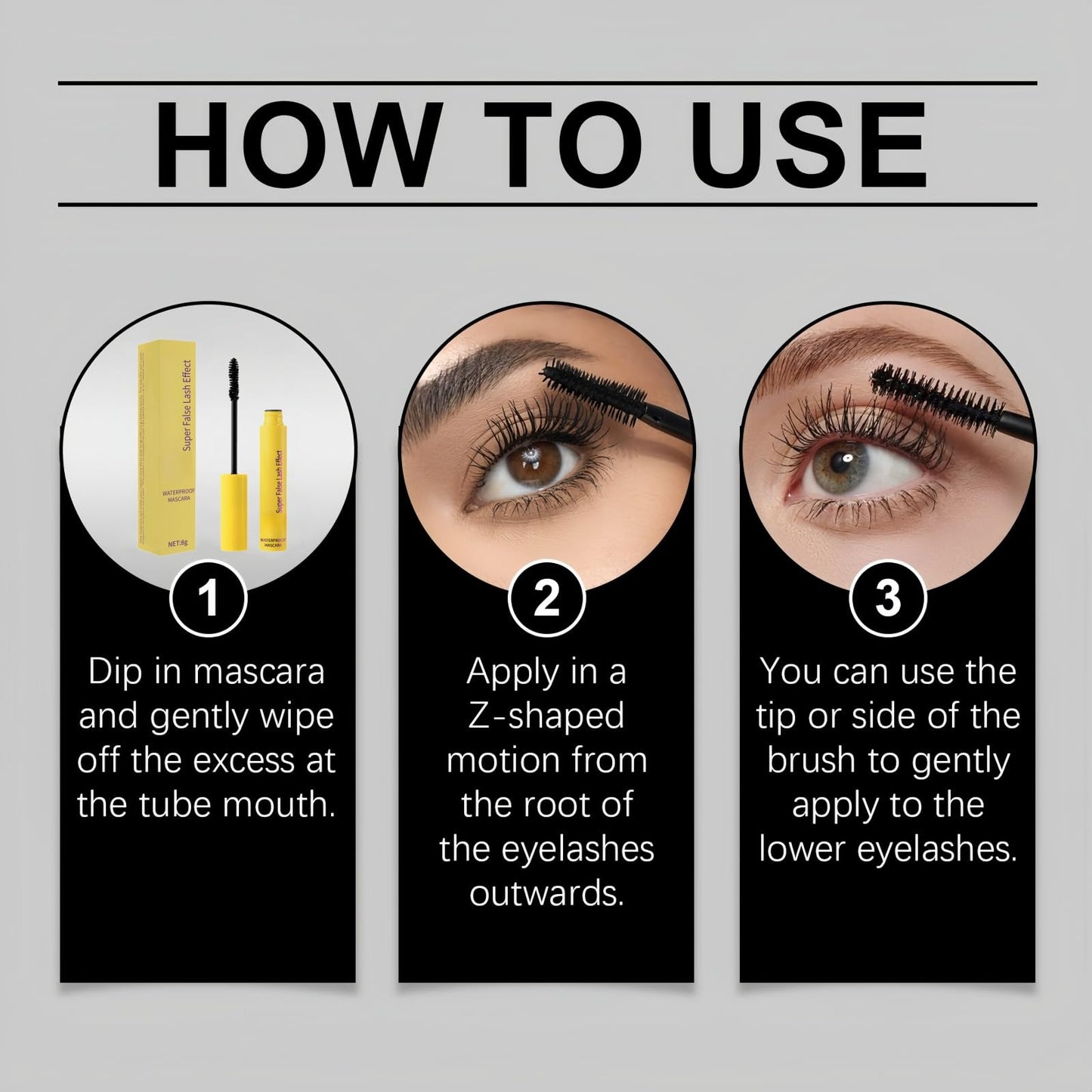 B/ubble Mascara,Mascara Waterproof,Volume and Length Formula for Bold,Waterproof Long-Lasting Ma/scara,M/ascara Black,Tubing M/ascara,Eyelash Primer,Prime Lash Ma/scara for Mature Ladies,Lash Tint