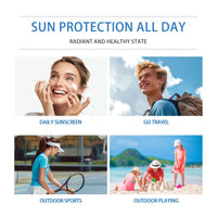 Tianyue Heartleaf Silky Sunscreen Spf 50+++,Korean face moisturizer&Translucent Sunscreen,Lightweight Face Sun Cream,Spf 50 face Moisturiser -Broad Spectrum UV Protection,Non-Greasy, No White Cast 50mL.