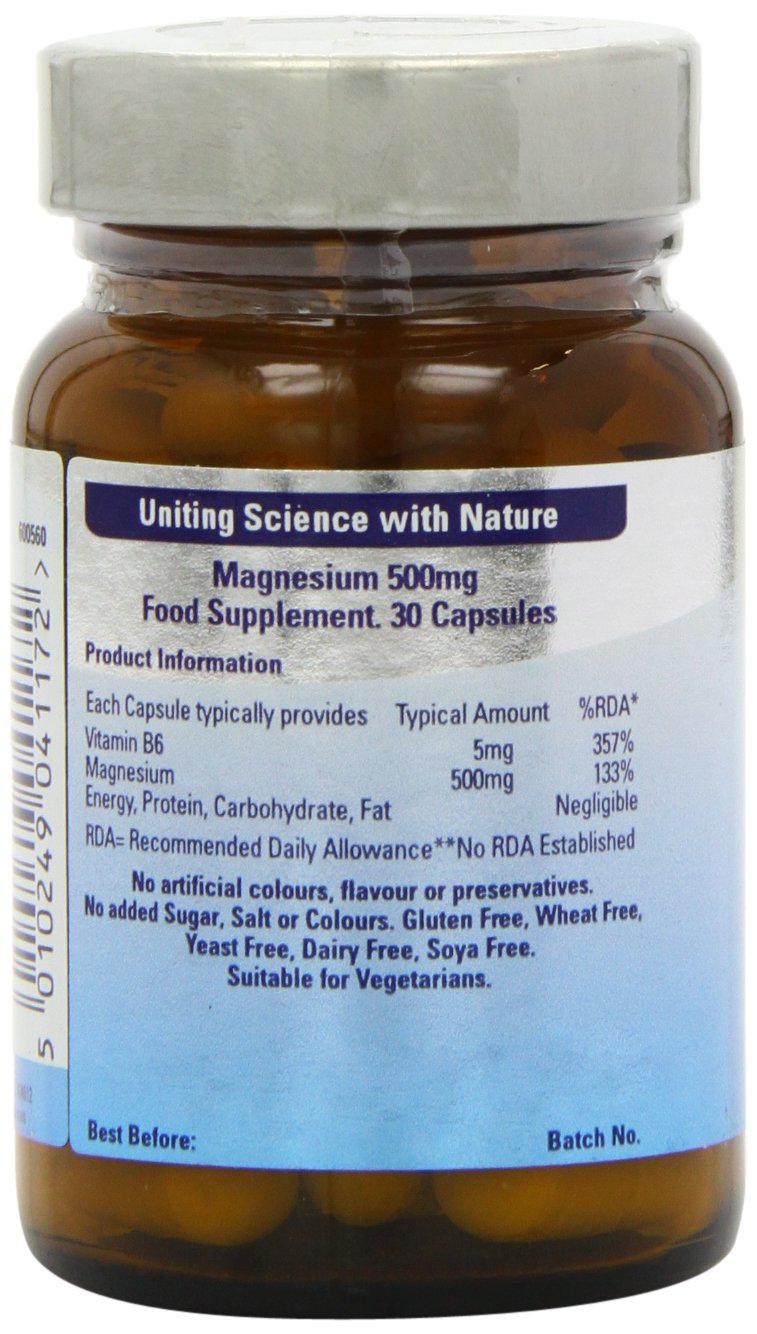 FSC 500mg Magnesium - Pack of 30 Capsules