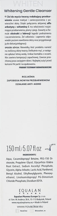 Novaclear WHITEN - Advanced Lightening Gentle Cleanser