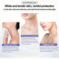 Jinjiar 2PCS Samu Neck Firming Cream,Wak Firming & Lifting Neck Cream,Anti Aging Neck Cream for Sagging and Tighten,Firming Cream for Loose Skin,Ne-ck Tightening Products,Ne-ck Tightening Cream,Ne-ck Firming