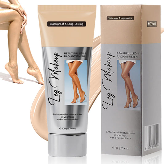 BoloShine Leg Makeup Waterproof, No Transfer Leg Make Up to Cover Veins, Body Scar Tattoo Cover Up, Long-Lasting, Light & Easy Application, Full Coverage Concealer for Women (Light Glow)
