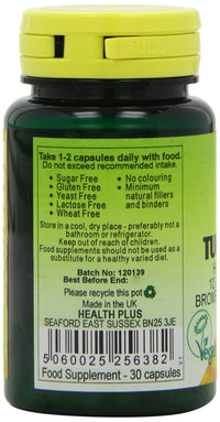 Health Plus HP638 Turmeric Plus Joint and Digestive Plant Supplement - 30 Capsules