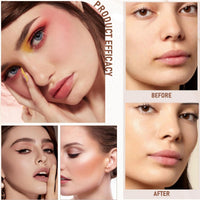 Makeup Multi-Use Full Coverage Concealer Stick,Makeup Found/ation Sti/ck,Cream Foun/dation With Built-In Brush,Flawless Eraser Foundation Sti/ck,Double Head Make-Up St/ick,Durable Cream Found/ation#3