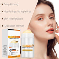 SingHao Firming Serum Stick,Collagen Peptides Firming Serum Stick,Retinol Facial Firming Stick,Skin Tightening Cream for Face,Neck and Face Serum Care Stick,Bee Venom Cream,Neck Firming Cre/am for Women