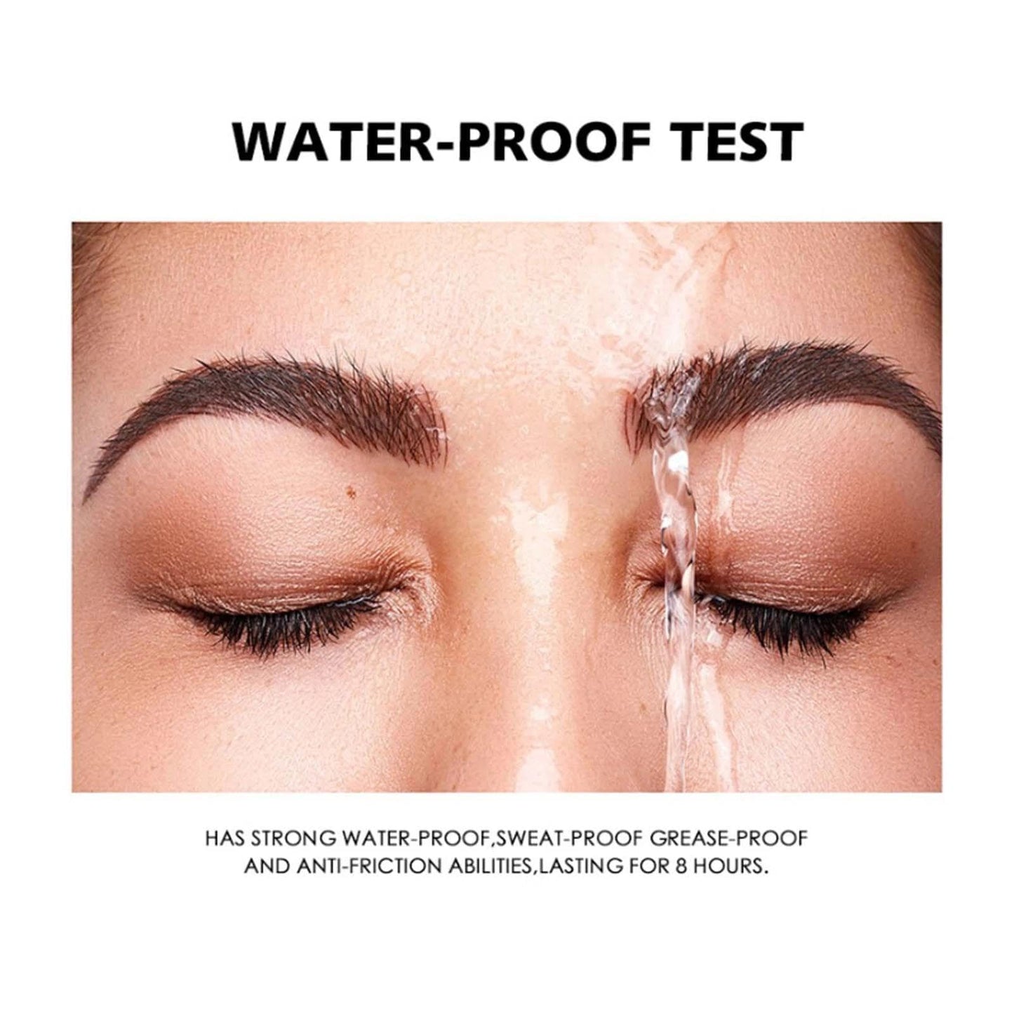 Beauthink Waterproof Eyebrows Styling Spiking Glue - Long-Lasting Brow and Edge Gel for Fluffy, Defined Brows With Brush. Strong Hold, Smudge-Proof Formula. Perfect for Styling and Setting 1PCS