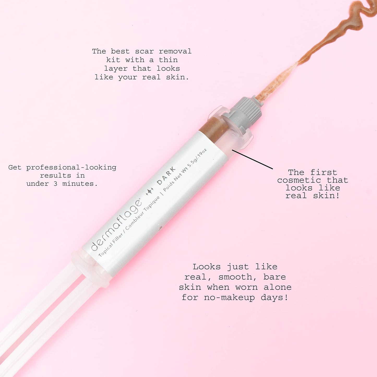 Dermaflage Cover Up - Concealer for Scars, Frown Lines from Hollywood Pro