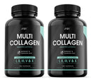 Multi Collagen Capsules - 240 Capsules - Types I, II, III, V & X - Wild Caught Fish, Grass Fed Bovine, Eggshell & Free-Range Chicken, Hyaluronic Acid & Vitamin C (4 Months Supply) by Alpha01