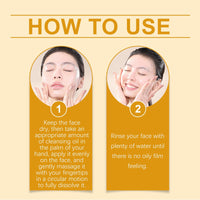 Xinyig 100ML Centella Cleansing Oil,Centella Light Cleansing Oil,Oil-Based Facial Cleanser Gentle Makeup Removal,Centella Cleanser and Makeup Remover,Cleansing Oil and Cleansing Foam,Deep Cleansing of Pores