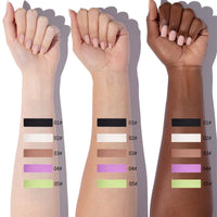 Erinde Light Green Eyeshadow, Mini Matte Eye Shadow, Pressed Powder Eye Palette, Long-Lasting Makeup, Ultra-Blendable, Pigmented Color, Vegan Formula, 05