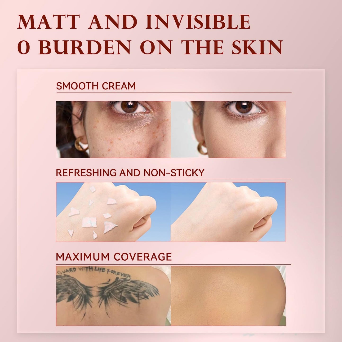 Siyinzu Peptide Balm Foundation,Peptide Bounce Balm Foun/dation,Mature Skin Found/ation,Buildable Coverage Powder Make Up,Cushion Foundati/on,Baked Foundati/on,Foundation Full Coverage for all Skin Types