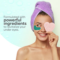 BLOOMORA Under Eye Gel Patches - Aloe Vera Under Eye Patches for Puffy Eyes & Dark Circles - Hyaluronic Acid + Collagen Gel Pads for Reducing Appearance of Puffiness & Hydration - 30 Pairs