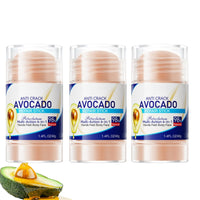 TBeautfave 3PCS Hand & Heel Cream for Very Dry Hands & Foot - Anti Crack Avocado Repair Stick - Urea Foot Cream- Cracked Heel Repair Cream, Hard Skin Remover, Dry Hand & Foot Moisturiser for Women & Men