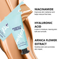 Neyeau 2 Pcs Body Coverage Perfector All Over Complexion Perfector Contains Concealer Brush, Waterproof and Long-Lasting Makeup, Brightens Skin, and Provides Comfortable Skin Feel(80g/Pc)