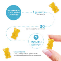 Kids Omega 3 6 9 Gummies – Kids Multivitamin E & D - Vegan - 1 Month Supply – Chewable Childrens Omega 3 6 9 Supplement – Plant Based Alternative to Fish Oil – Kids Vitamins by Novomins