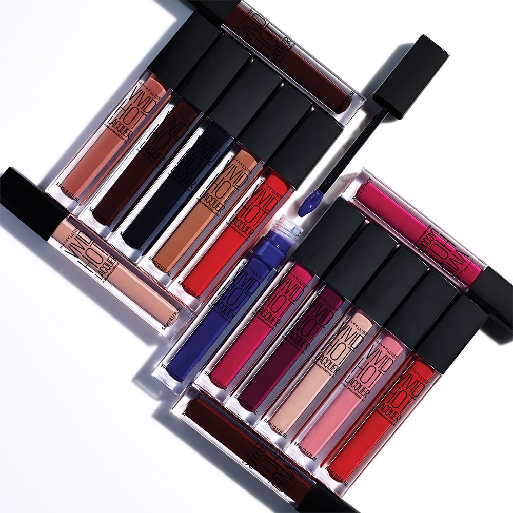 Maybelline MAYBELLINE Color Sensational Vivid Hot Lacquer Lip Gloss Charmer - 0.17fl oz/5ml
