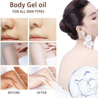 Koji Acid Essential Oils for Skin - Body Oil for Women - Watery Oil Texture Whitening Massage Oil Gel- Face&Body Skin Care - Moisturizing Oil Gel For Dry Skin - Bright Skin Tone (200ML, Koji Acid)