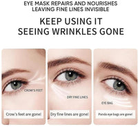 60 Pcs Under Eye Gel Patches for Puffy Eyes Dark Circles Eye Bags,Under Eye Masks, Dark Circles Under Eye Treatment Women,Anti-Wrinkle, Anti-Aging, Fine Lines and Wrinkles