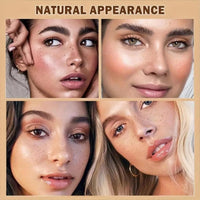 Xunzhi Freckle Pen,Waterproof Freckle Pen,Natural Lifelike F-reckle Makeup P-en,Water Resistant Faux Freckles,Fake Freckles,Waterproof Longlasting Soft Dot Sopt F-reckle,Small Round Head F-reckles P-en,02#
