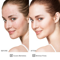 OuXing Primer Makeup,Locks The Sweat Waterproof Mattifying Primer,Invisible Pore Face Primer,Oil Sucker Pri-mer Make Up,Prim/er for Oily Skin,Pri/mer for Dry Skin,Concealer Full Coverage,Matte Foundation