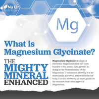 Magnesium Glycinate with Vitamin B6, Zinc and Pantothenic Acid - 120 Vegan Capsules - 250mg Elemental Magnesium from Chelated Magnesium per Serving - High Strength Magnesium Bisglycinate