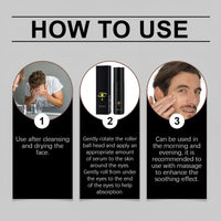AINxtolm Eye Repair Stick for Men,Eye Stick,under E-ye Roller for Eyebags and Dark Circles,E-ye Bags Treatment f-or Men,under Eyes Sticks,Ey-e Cream,Ey-e Serum,Cooling Sticks Hydrates and Depuffing