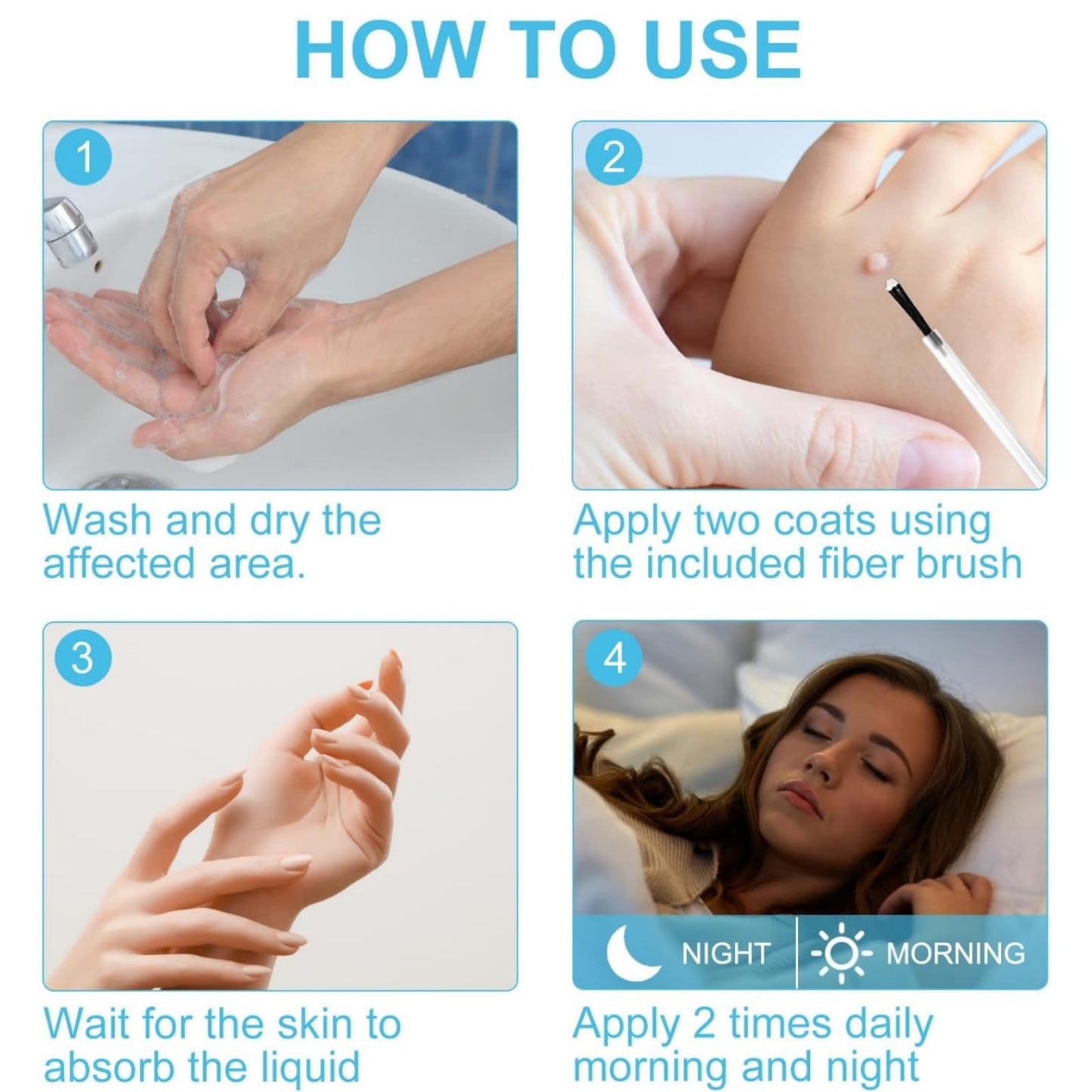 Yoowan Skin Ta/g Removal Serum,Fast-Acting & Painless Wa-Rt Remover,Wa-Rt Remover For Hands,Natural Plant Extract,Ta/g Dry&Fall Away Naturally Suitable For All Skin Types,Removal Of War-Ts On Back,Hands,Face
