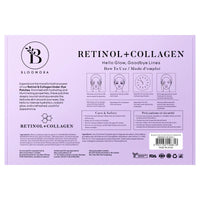 BLOOMORA Retinol & Collagen Under Eye Gel Patches (30 Pairs) | Eye Masks for Puffy Eyes | Under Eye Patches for Dark Circles & Puffiness | Under Eye Mask for Eye Care | Collagen Eye Patches