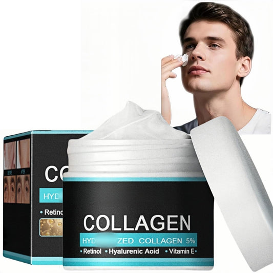 Fankayi Men's Skin Tightening Face Cream,Anti Aging Moisturizer to Reduce Fine Lines and Wrinkles,Facial Cream for Men,Mens Moisturiser Face,Tinted Moisturiser Men,Day & Night Use,Suitable for All Skin Types