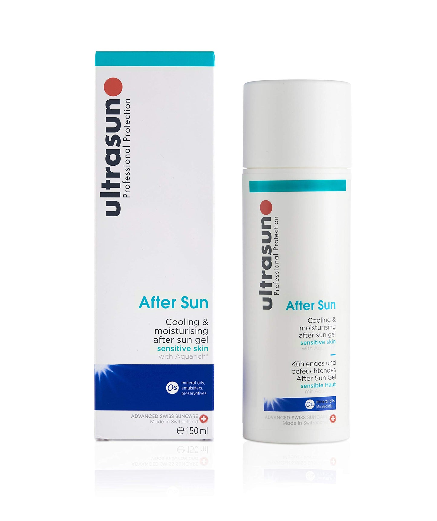 ultrasun Cooling and Moisturising After Sun Fluid Lotion with Aquarich 150 ml