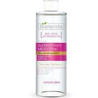 Bielenda Skin Clinic - Face Tonic Effectively Cleanses The Skin Strong Rejuvenation Reduction of Wrinkles Skin Revitalization - Skin Clinic Professional with Lactic and Hialuronic Acid - 200 ml