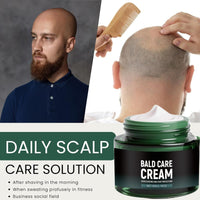 50g Bald Cream,Moisturizing Shaving Cream,Bald Head Moisturiser for Men,Bald Scalp Moisturiser,Moisturizing Nourishing and Sc/alp Care for Men,Post Shave Balm M/en,Itchy Scalp Lotion,Scalpbalm