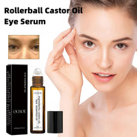 Oumun 8ML Rollerball Castor Oil,Eye Cream,Castor Oil and Frankincense Eye Roller,Under Eye Cream,Castor Oil Hydrating Eye Cream,Eye Brightening Cream,Anti Aging Eye Cream,Firming Eye Cream,Eye Gel