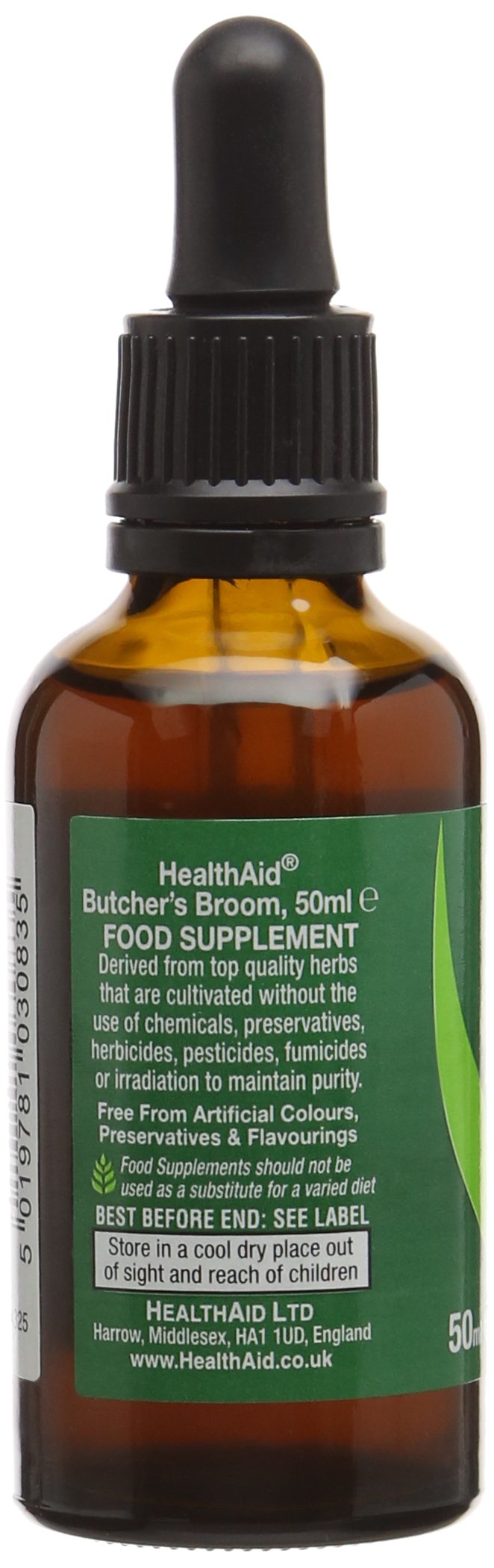 HealthAid Butcher's Broom (Ruscus aculeatus) 50ml Liquid