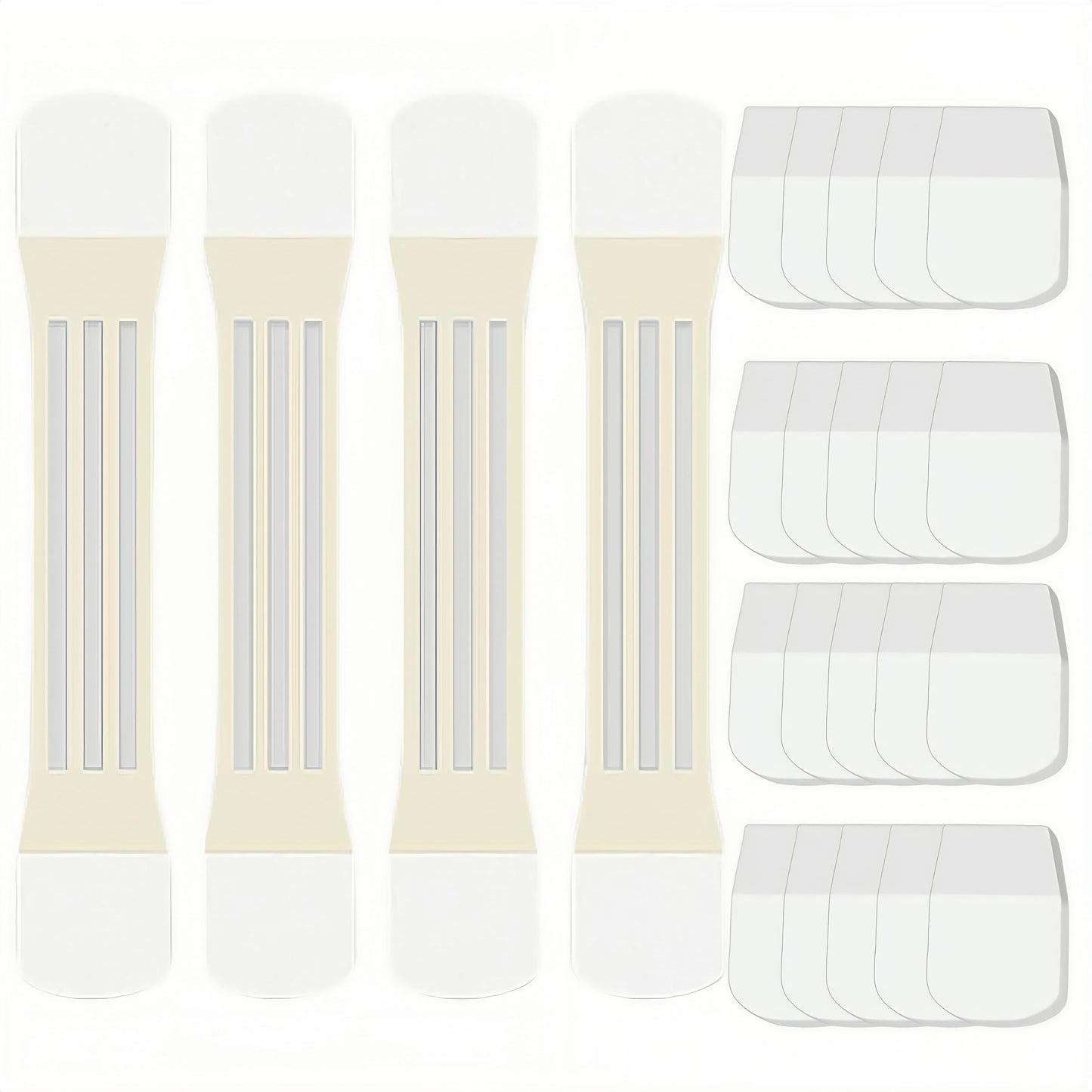 AurolaGlow Instant Neck Lift Tape – Invisible Face & Neck Lifting Patch for Women. Effortlessly Smooth Wrinkles, Double Chin & Saggy Skin Perfect for Women & Girls(4 Elastic Bands and 20 Replacement Patch)