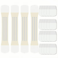 AurolaGlow Instant Neck Lift Tape – Invisible Face & Neck Lifting Patch for Women. Effortlessly Smooth Wrinkles, Double Chin & Saggy Skin Perfect for Women & Girls(4 Elastic Bands and 20 Replacement Patch)