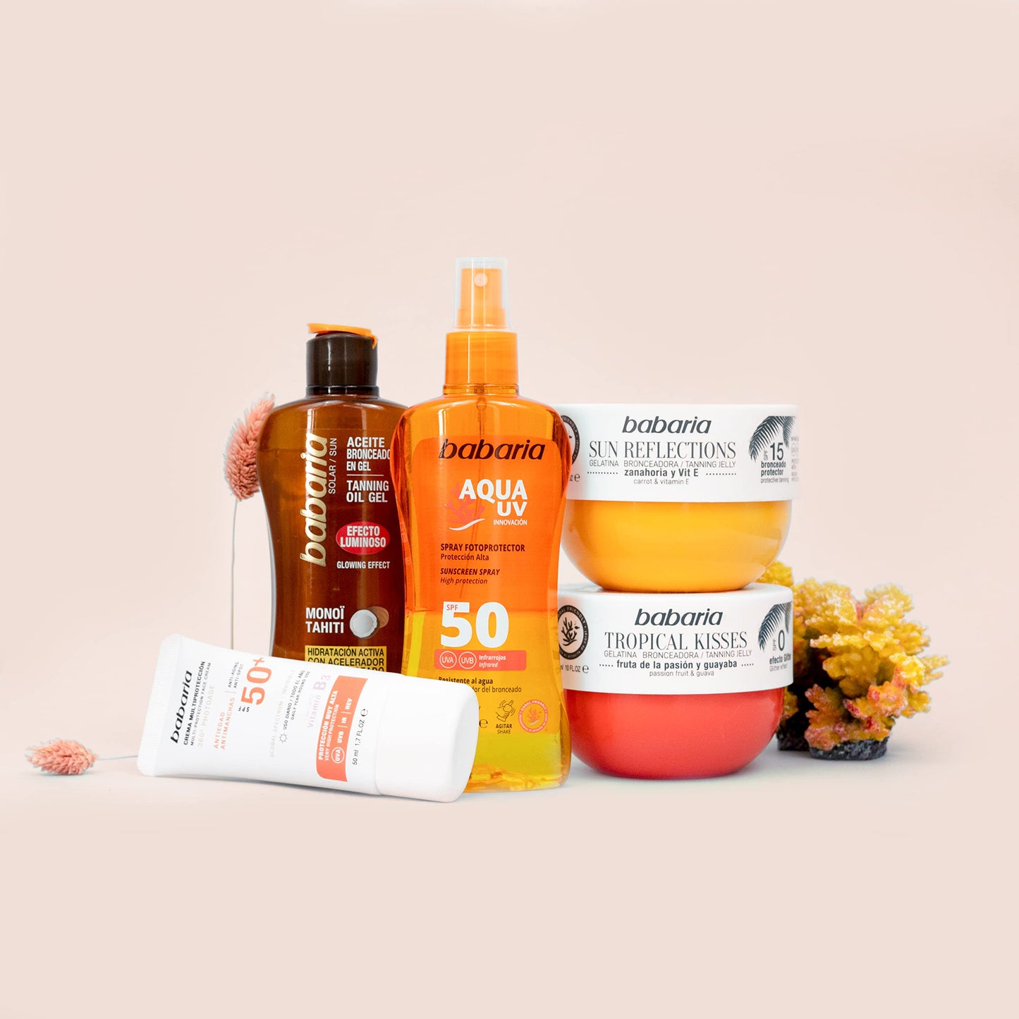 Babaria Aloe Vera and Carrot Oil Bi Phase Sunscreen SPF30 200ml