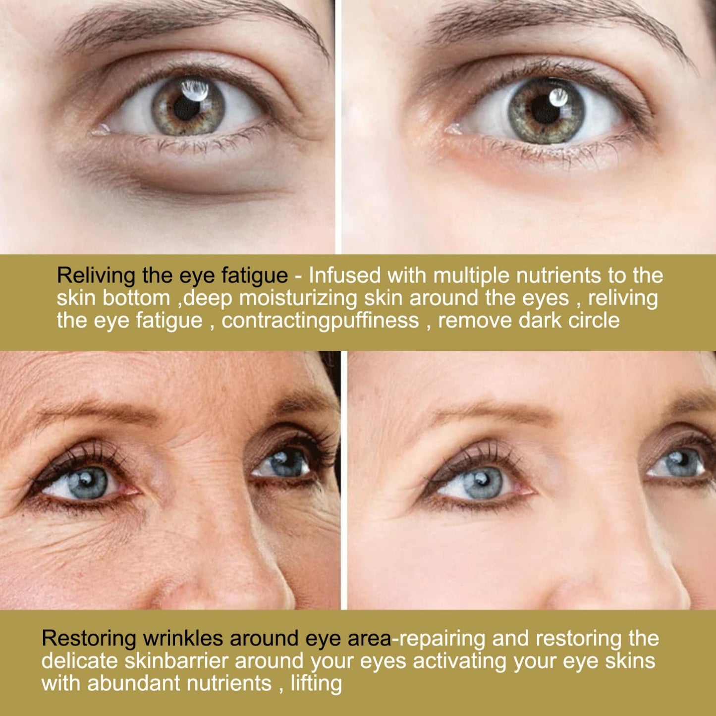 SingHao 3pcs Anti Wrinkles Micro Needle Patches,Dissolving Microneedle Eye Patches,Anti Wrinkle Patches,Under Eye Patches,Dark Circles & Puffiness Treatment,Under Eye Mask,Micro Needle Patches for Women