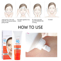 TONISABERY Sun Cream SPF 90,Face Sunscreen,Suncream for High Sun Protection SPF 90 Face Moisturiser,Hydrating Sunscreen Lotion,Waterproof Sun Cream Against UVA & UVB,Powerful Sun Lotion Sunscreen for Daily Use