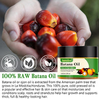 Lxitian 100% Natural Raw Batana Oil for Hair Growth, Dr. Sebi Hair Oil from Honduras, Pure Nourishment Organic, Prevent Hair Loss,Eliminates Split Ends Moisturize Scalp,Restore Hair Masks for Dry Damaged Hair