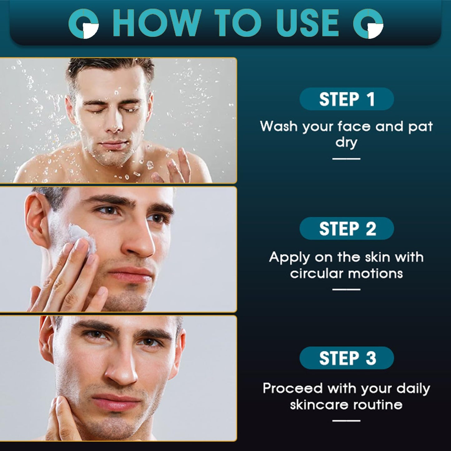 MrCuvaryas Anti Aging Mens Face Cream, Mens Moisturiser Face Cream With Retionl, Hyaluronic Acid Moisturiser For Men, Anti Wrinkle Mens Face Moisturiser, Hydrated, Reduce Fine Lines, Non-Greasy
