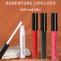 GEEWHILE Black Lipsticks for Women Long Lasting Black Liquid Lipstick, Waterproof Matte Liquid Lipstick Highly Pigmented Black Matte Lipstick Moisturised Black Lip Gloss for Halloween Cosplay