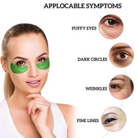 ProChosen 30 Pairs Collagen Under Eye Patches, Anti-Aging Eye Lip Facial Mask,Fade Eye Wrinkles Lip Lines, Under Eye Bags Removal and Anti Wrinkle, Skincare, Hydrating (Aloe Vera)