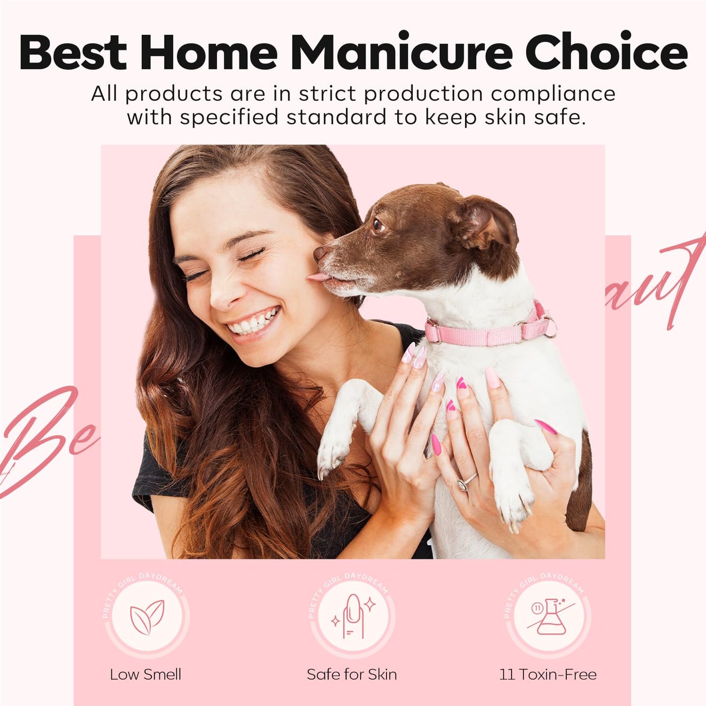 Modelones Nail Builder Gel, Jelly Pink Builder for Nails, Hard Gel Nail Strengthener Extension Rhinestone False Nail Tips Glue Gel in a Bottle 15ML