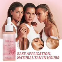 Sunless Tanning Drops,Enhancing Natural Skin Tone without the Sun Damage,for All Skin Types,T-an-ning Dro-ps,Tan-ning Oil,Tanning Moisturiser,T-an-ning Cream,Self Ta-n,Face T-an Dro-ps