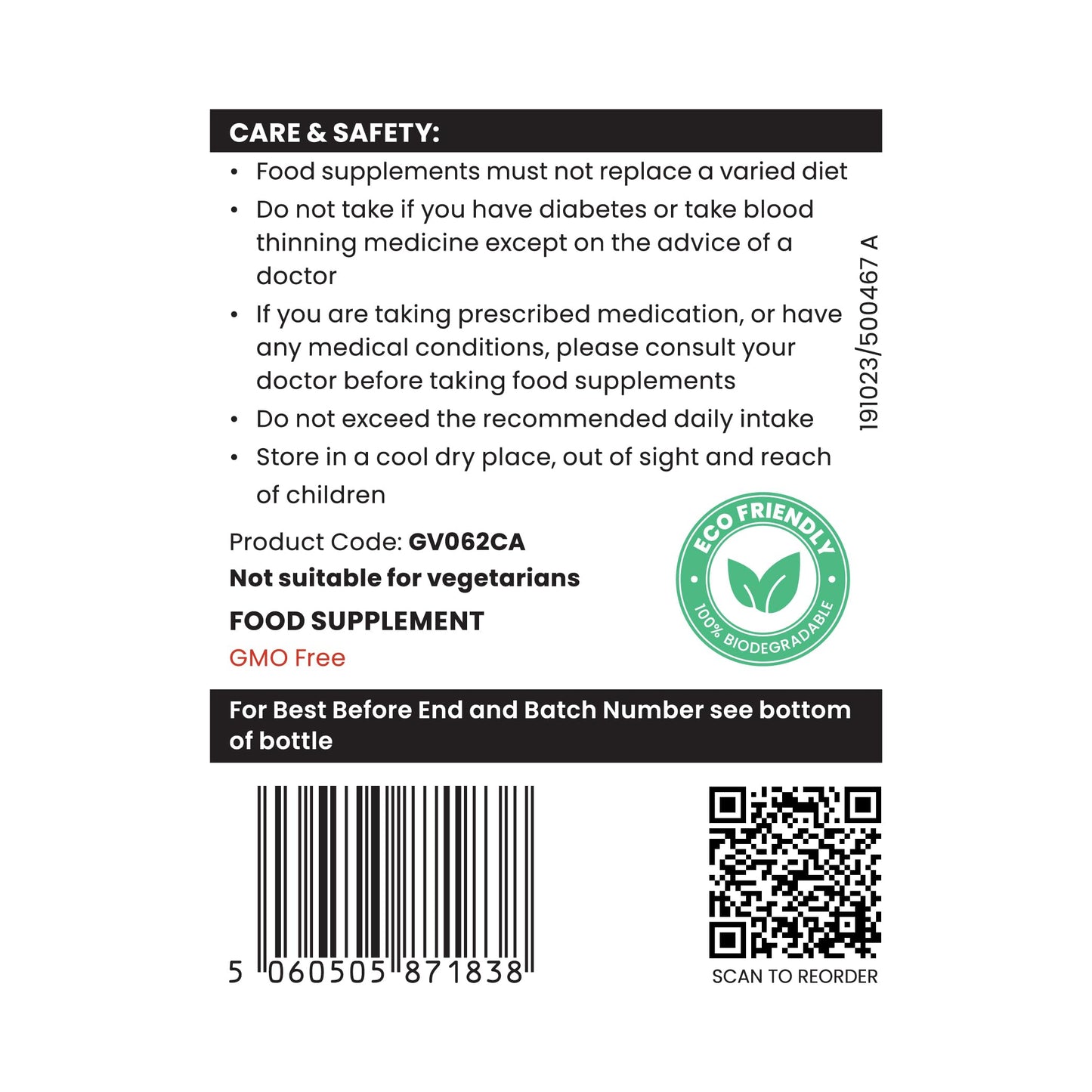 The Good Vitamin Company Flexeze: 90 Capsules - Premium Dietary Supplement with Glucosamine & Chondroitin for Bone and Joint Care by Good Vitamin Company