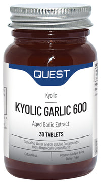 Quest Kyolic Garlic 600mg 30 Tablets