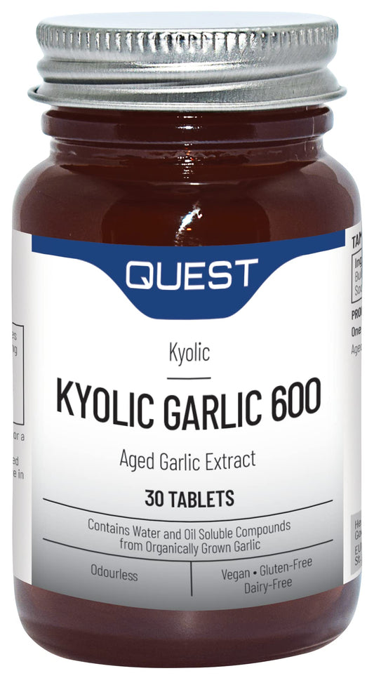 Quest Kyolic Garlic 600mg 30 Tablets