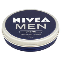 Nivea Men Creme Pack of 4 (4 x 75 ml), Intensive Everyday Face, Body and Hand Cream with Vitamin E, A Moisturising Cream for The Whole Body