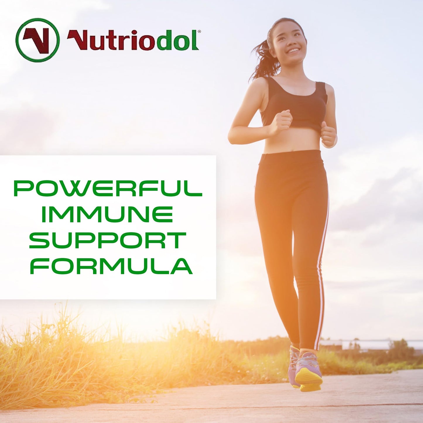 Nutriodol Vitamin C with Rosehip & Bioflavonoids 180 Tablets | 1000mg Easy to Swallow Tablets | Slow Release | Contributes to The Normal Function of The Immune System.